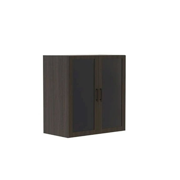 Safco Mirella™ Glass Door Display Cabinet Southern Tobacco
