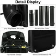 thumbnail image 4 of 52CC Gas Powered Backpack Leaf, 550CFM 2-Stroke 1.7HP Snow Leaf Blower for Lawn Care Yard Dust Debris, 4 of 8