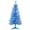Blue, variant on Mayhihi 4FT White Small Christmas Tree with Lights, Artificial Xmas Trees for Home Office