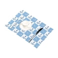 thumbnail image 2 of MYPOP Anchor Seagulls Blue and White Table Placemat Food Mat 12x18 Inches Non Slip Table Mat, 2 of 5