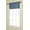 Blue, variant on Winmate Insulated Cotton Grommet Valance 40" x 15" in Natural
