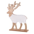 thumbnail image 5 of Gymnture christmas Wooden Reindeer Tabletop Decoration for Home Shop, 5 of 10