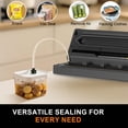 thumbnail image 3 of Precision Food Vacuum Sealer Machine, Powerful Automatic vacuum sealer for food Preservation Saver, Easy to Use, One-Touch Operation Food Vacuum Seal, 3 of 7