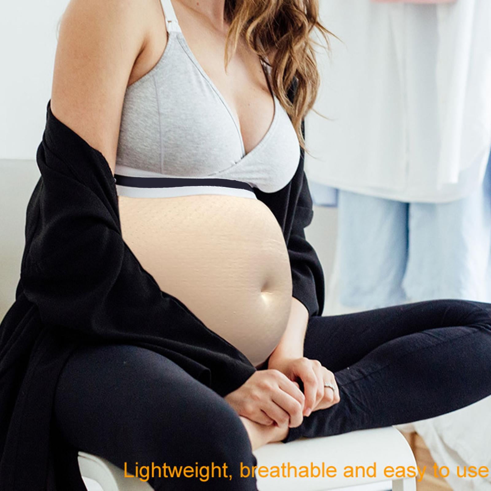 1 to Fake Belly, Bump Baby Mannequin Male Female Actors Fake Belly for Screen Performances Spoof TV Series Stage