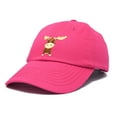 thumbnail image 4 of DALIX Cute Moose Hat Baseball Cap in Hot Pink, 4 of 6