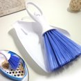 thumbnail image 1 of Juego de mini recogedor y cepillo, kit de limpieza de arena para mascotas delicada portátil, herramienta de limpieza de jaula de pala de arena para hámster, para mascotas peque?as, azul blanco, 23 * 13 cm ZefeiWu 8390615457767, 1 of 1
