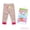 Girls（5-Pack/Bag In Random Color), variant on 5-Pack Baby Girls' Harem Pants Elastic Waist Long Bottoms 100% Cotton Infant Baby Joggers 0-24M