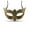 Gold, variant on Puzzled Black Venetian Royal Masquerade Attitude Studio Costume Masks