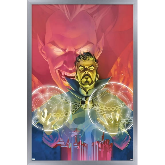 Marvel Comics - Doctor Strange: Damnation #1 Wall Poster, 14.725" x 22.375" Framed