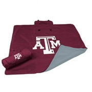 Logo Brands  Texas A&M All Weather Blanket - Cherry