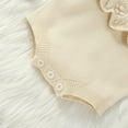 thumbnail image 3 of Sngxgn Baby Bodysuits Long & Short-Sleeve(White,70), 3 of 3