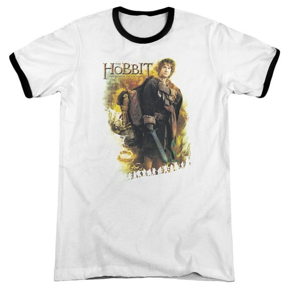 Hobbit Bilbo Adult Ringer White Black