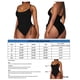 thumbnail image 2 of Traje de Baño Conjuntos de bikini de talle alto Traje de baño plisado Control de barriga para mujer (Negro XL) Cgtredaw Negro T XL para Mujer, 2 of 5