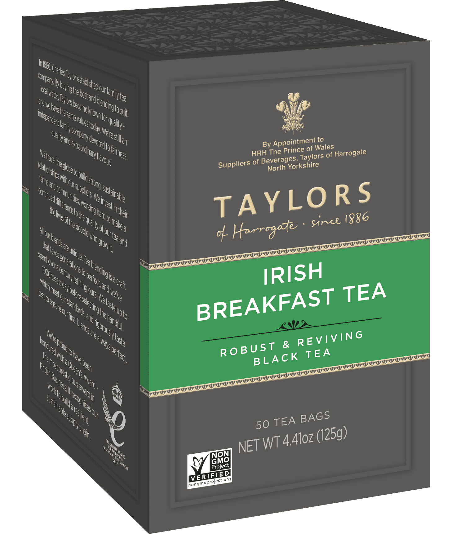 Taylors of Harrogate Irish Breakfast, Tea Bags, 50 Ct