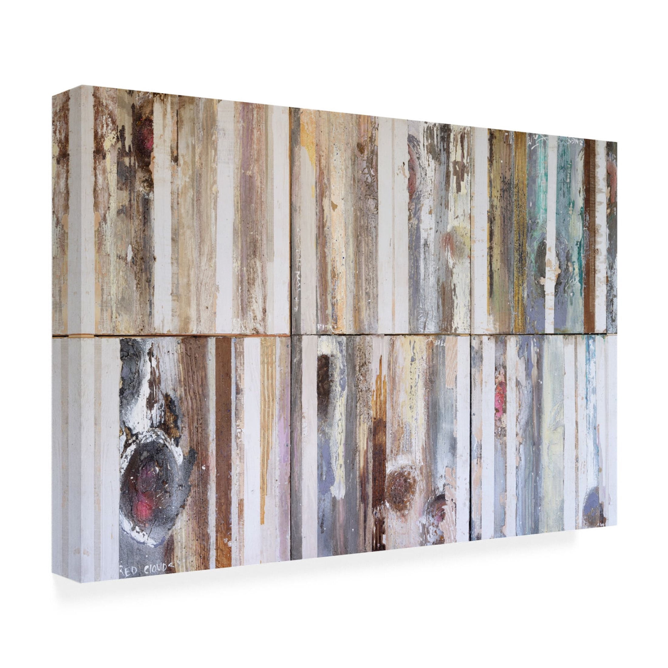 Trademark Fine Art Erin McGee Ferrell Textured Grain VII Canvas Wall Art