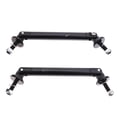 thumbnail image 1 of Pair Front Frame Bumper Protector Splitter Rod Support Bar Universal Black, 1 of 8