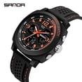 thumbnail image 1 of Sanda Men Sport Watch Dual Display Analog Digital Led Electronic Wrist Watches, 1 of 3