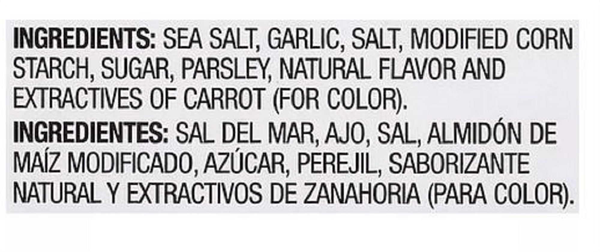 2 Pack | Lawry's Coarse Ground Garlic Salt with Parsley 33 Oz