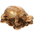 thumbnail image 1 of MasteelfCA Financial Fortune Tortoise Sculpture Money Wealth Turtle Decorative Money Turtle, 1 of 8