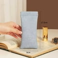 thumbnail image 2 of Ohufall Soft Velvet Portable Sunglasses Case Automatic Closure Eyeglass Storage Bag, 2 of 7
