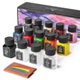 thumbnail image 1 of Kit de pintura acrílica para piel Smalltongue, 14 colores originales, 1 of 9