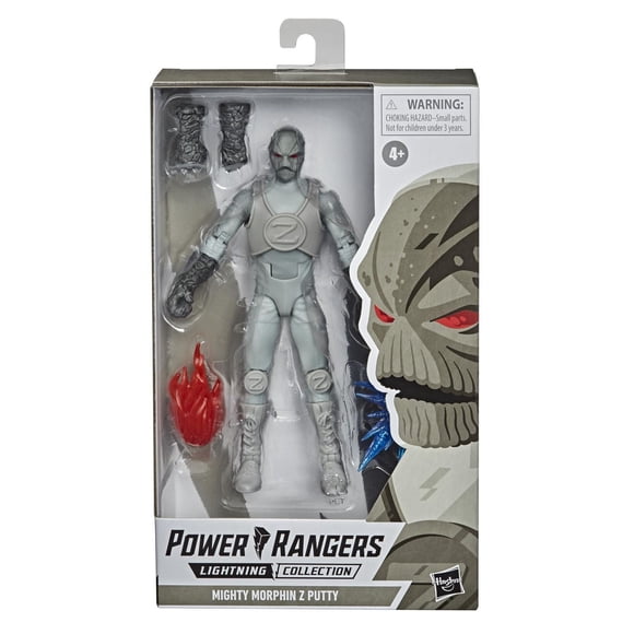 Power Rangers Lightning Collection Zeo Z Putty 6-Inch Premium Collectible Action Figure Toy with Accessories