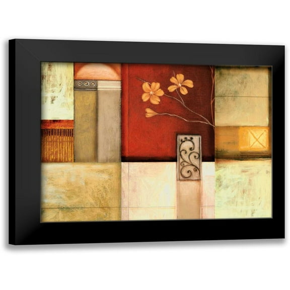 Leal, Fernando 14x12 Black Modern Framed Museum Art Print Titled - Solace II