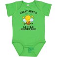 thumbnail image 3 of Inktastic Cute Bee Great Aunt's Little Honeybee with Stars Boys or Girls Baby Bodysuit, 3 of 5