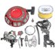 thumbnail image 1 of For Honda GX160 GX200 5.5HP Engine Kit Carburetor Recoil Ignition Coil Spark Plug Air Filter-Excellence, 1 of 3