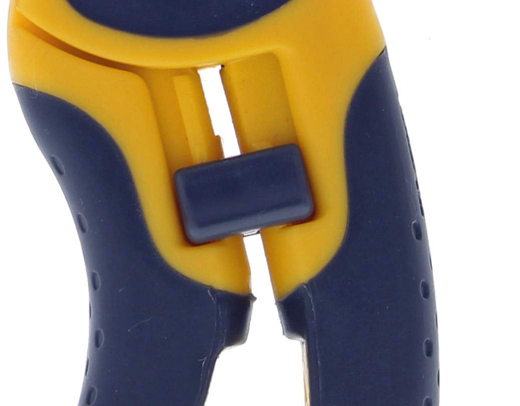Electrical 45-915 Kinetic Reflex T-stripper - 10-20 Awg  Wire Stripper With Thumb Rest Plier Nose Slide Lock Textured Grips