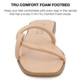 thumbnail image 4 of Journee Collection Womens Lauda Tru Comfort Foam Vegan Leather Slip On Sandals, 4 of 6