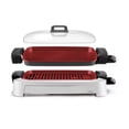 thumbnail image 7 of 2-in-1 Smokeless Indoor Ceramic Nonstick Grill & Griddle - Aluminum, Dishwasher-Safe, 1500W, White, 7 of 7