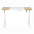 thumbnail image 2 of Furniture of America Tilah Modern Metal 2-Piece Desk and Chair Set in White, 2 of 16