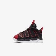Nike Air More Uptempo Black/White-University Red FB1345-001 Toddler Size 7