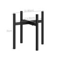 thumbnail image 2 of Support de Plante Haut Moderne Mi-Siècle, Largeur Réglable Support en Métal pour Jardinière jusqu'à 25cm, Support Imperméable Robuste avec Matériaux Écologiques pour Usage Intérieur Extérieur, 2 of 5