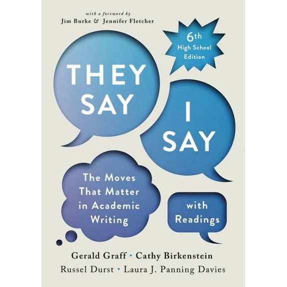 They Say / I Say with Readings, (Paperback)