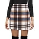 thumbnail image 1 of Lucakuins - Minifalda ajustada para mujer, clásica, con estampado a cuadros, cintura alta, con cremallera, falda lápiz de lana Lucakuins  moda, 1 of 4