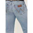 thumbnail image 4 of Wrangler Men's Retro Light Wash Flintlock Slim Bootcut Stretch Denim Jeans Long Light Wash 34W x 38L  US, 4 of 4