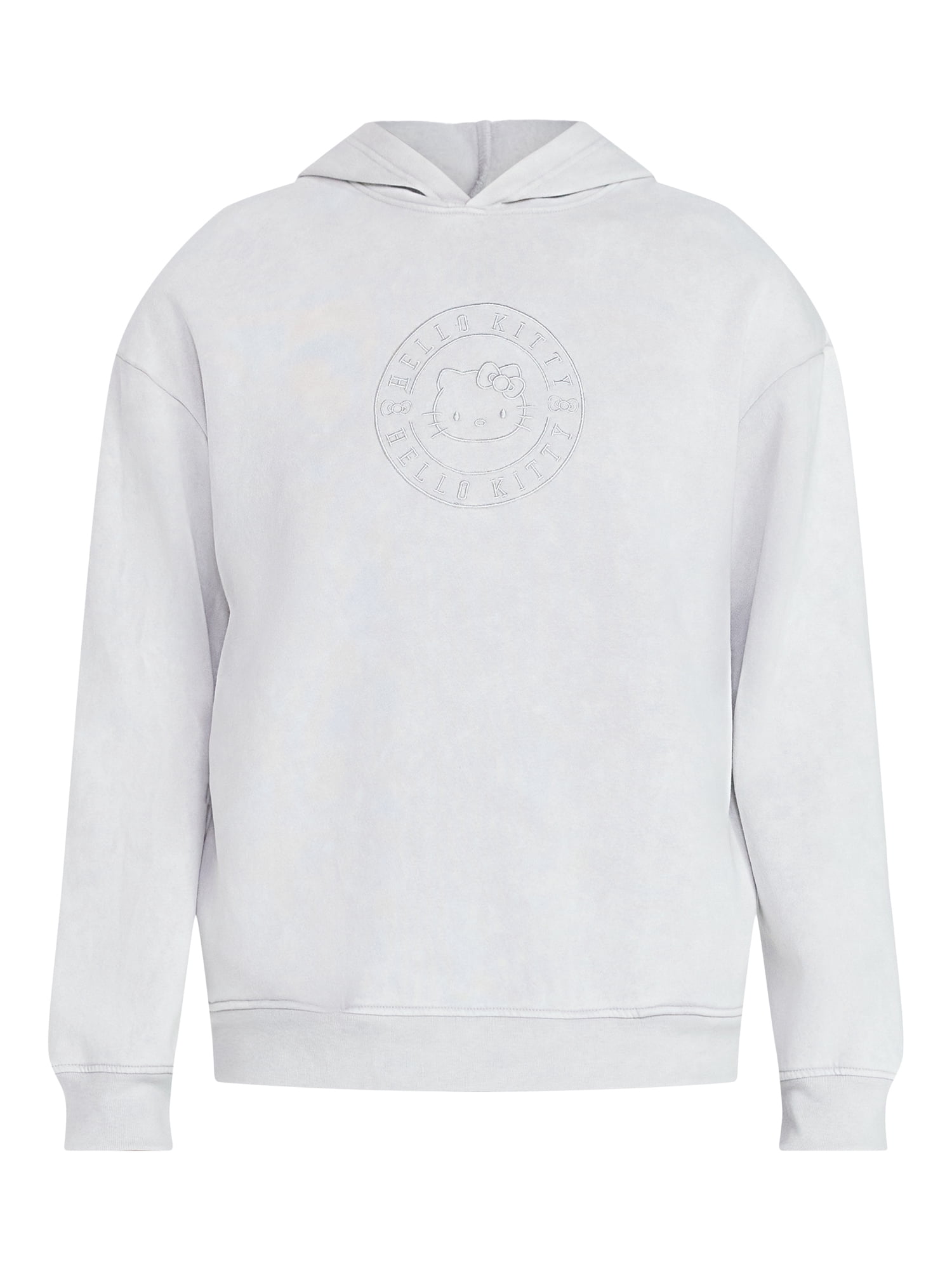 Hello Kitty, Men's & Big Men's Graphic Mineral Wash Hoodie, Sizes XS-5XL