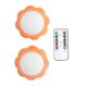 thumbnail image 5 of Luz LED nocturna multifunción, brillo ajustable, Control remoto, luz nocturna para guardería, dormitorio, habitación de niños, 2 uds., 5 of 8