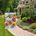 thumbnail image 2 of Yayeee Garden Flag 12" x 18" Double Sided Outdoor Yard Lawn Holiday Decorations, Watercolor Tomatoes, 2 of 6