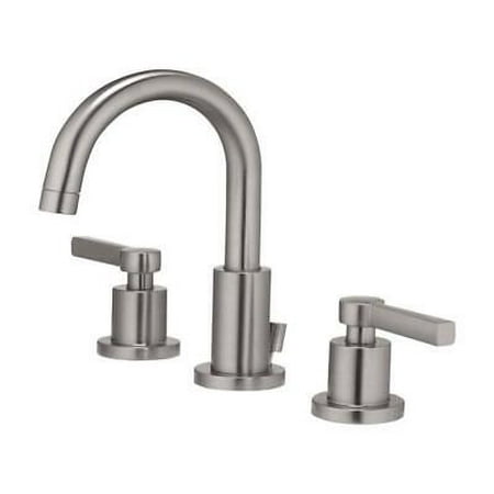 

OakBrook Brushed Nickel Widespread Bathroom Sink Faucet 8 in.
