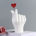thumbnail image 1 of Escultura de gesto Decoración Escultura de gesto de mano abstracta Te amo Lenguaje de señas Wdftyju Libre de BPA, 1 of 3
