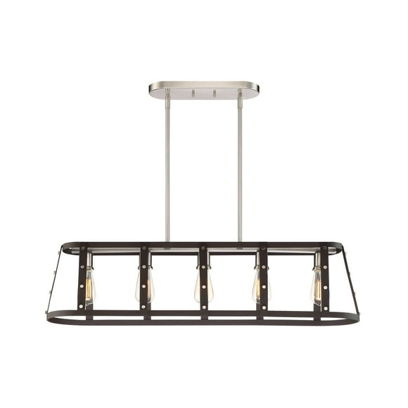 Designers Fountain 91638-RT Chandelier, Rustique, 10.00x9.50x40.00
