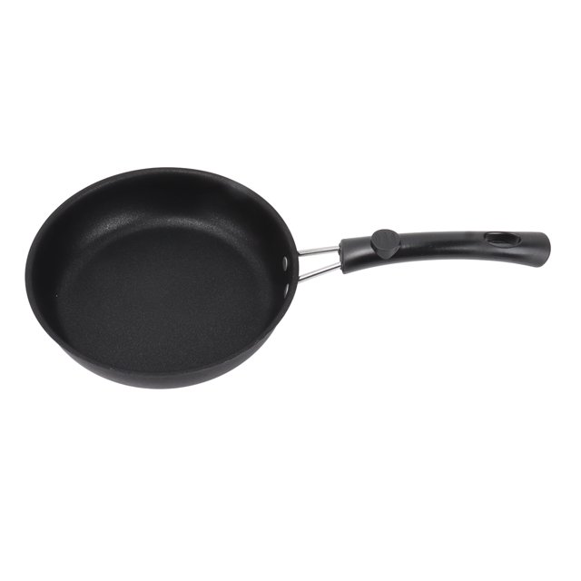 Poêle à Oeufs, Poêle Antiadhésive Petite Pré-Assaisonnée en Acier Inoxydable pour Omelette Poêle à Frire Batterie de Cuisine pour Cuisson Intérieure Extérieure