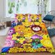 thumbnail image 2 of Plantas contra Zombis Conjunto de sábanas temático, trío de piezas, cómodo y amigable con la piel, diseño único, regalo de decoración para el hogar para familiares, amigos y fans,173cm *218cm, 2 of 6