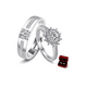 thumbnail image 1 of 2 Anillos Xtellar De Pareja Plata 925 Compromiso, 1 of 3
