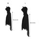 thumbnail image 3 of Mystical Kids Bat Cloak for Halloween Funny Hooded Cape Cosplay Costume Dress Up Accessories for Costume Parites Event Black, 3 of 5