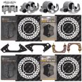 thumbnail image 1 of Niche Brake Rotor Caliper Pad Kit for Polaris RZR XP 900 5254999 UTV MK1008028, 1 of 9