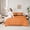 Orange, variant on Feelyou Boho Damask Teen Bedding Comforter Set 7pcs, Grey Magic Dragon Queen Bedding Sets
